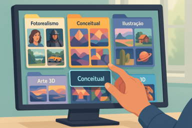 Ferramenta funcionando: veja como criar imagens com IA impressionantes mesmo usando um gerador gratuito e simples de operar.